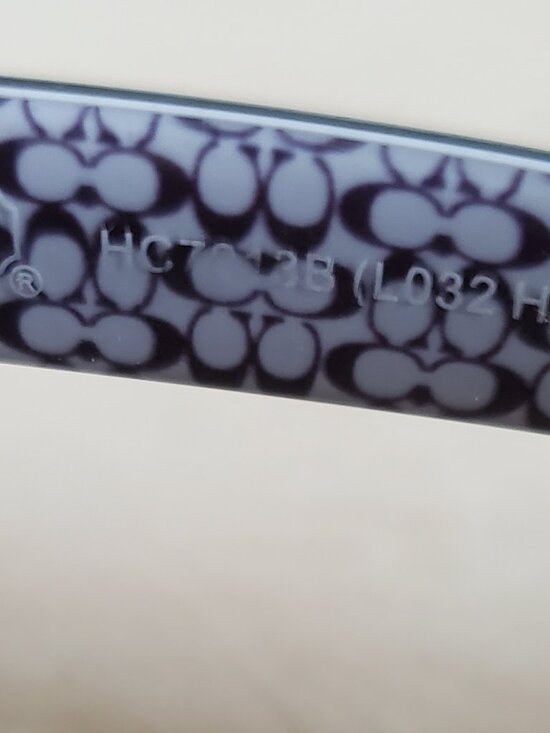 COACH Hayley Sunglasses HC7013B Retired Blue Very Rare main image 9